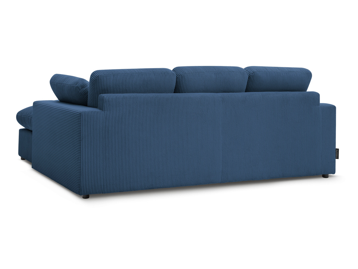 BELAIR compacte omkeerbare corduroy hoekbank