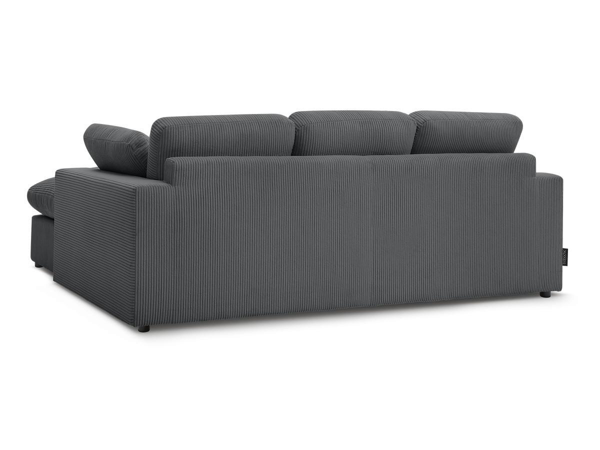 BELAIR compacte omkeerbare corduroy hoekbank