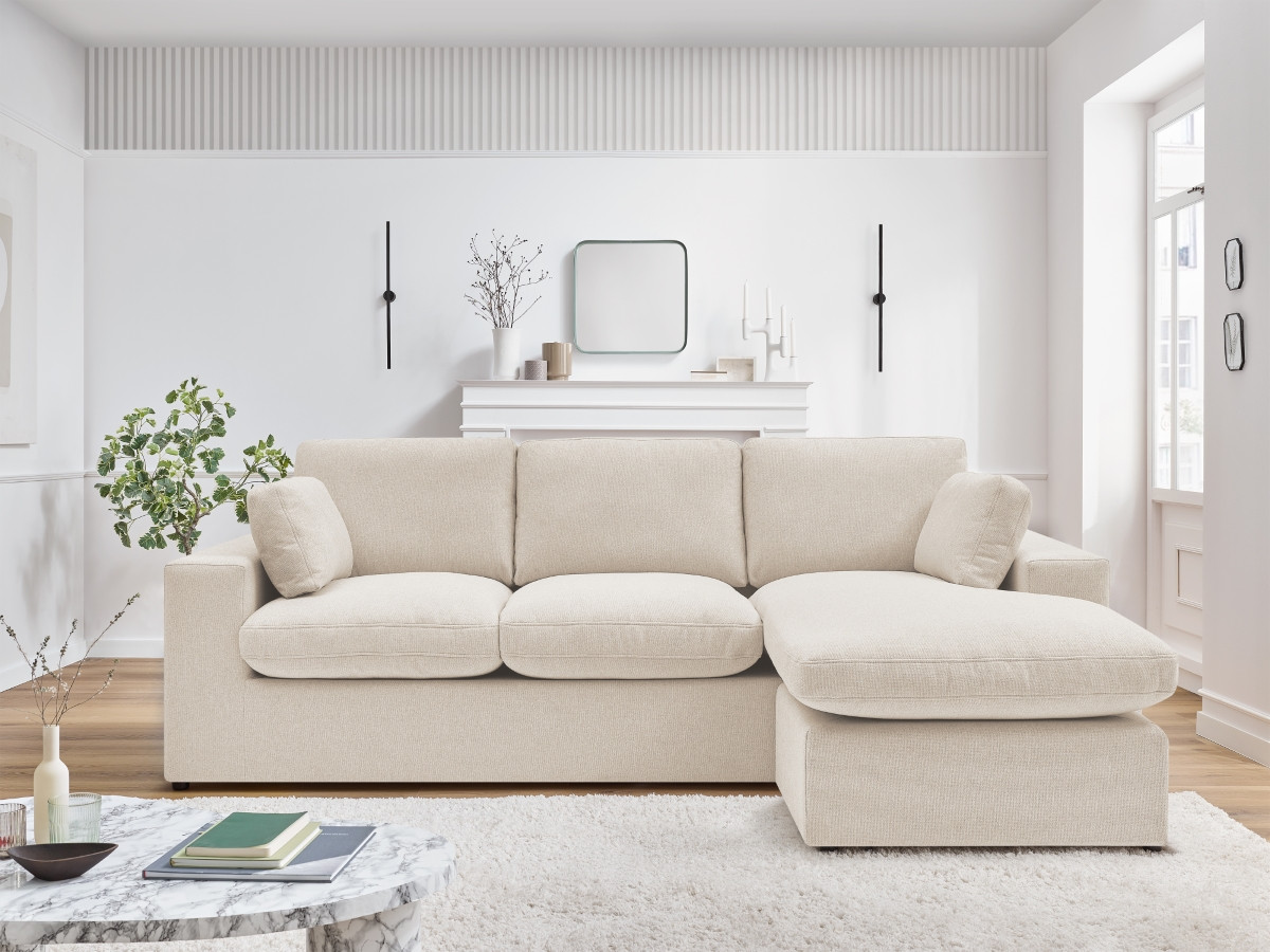 Canapé d'angle réversible compact BELAIR