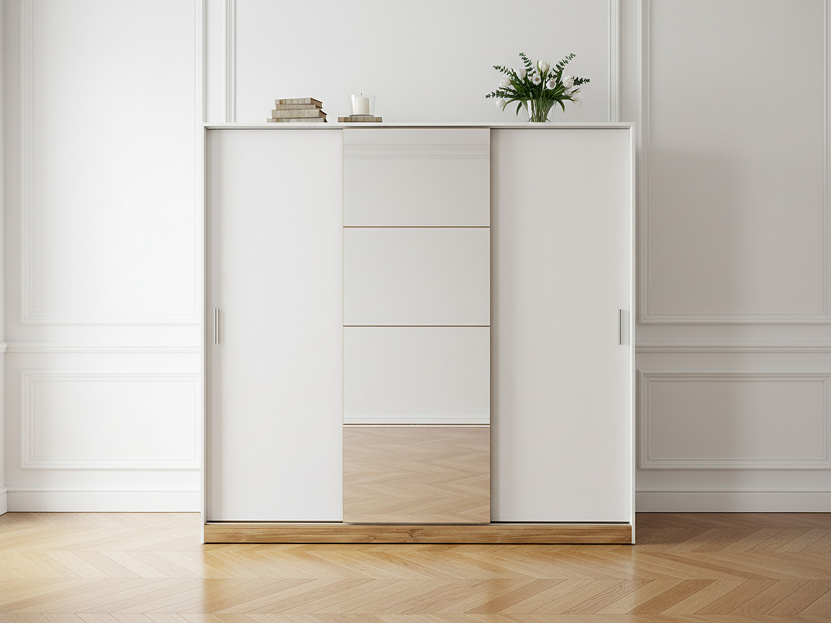 Armoire 3 portes 220 cm ZENITA