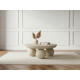 Table basse D.90 cm ALINE pieds ronds