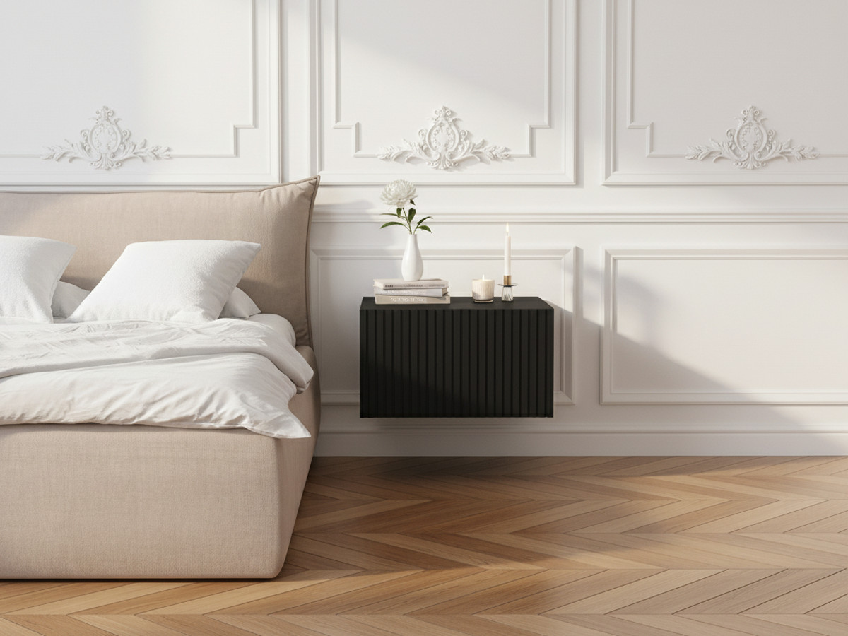 Lot de 2 chevets tiroir KASHA suspendu