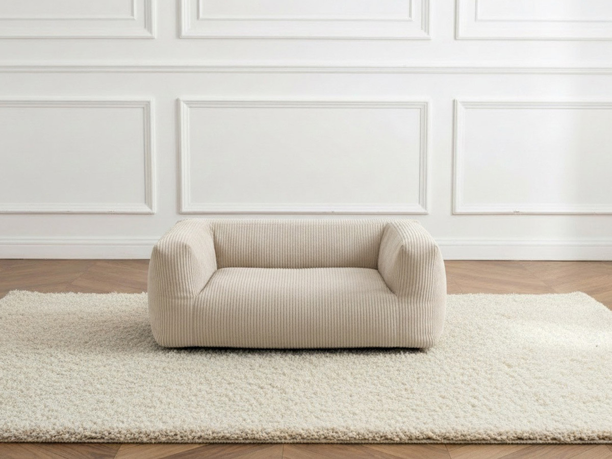 Panier pour chien SALTO velours côtelé | BOBOCHIC ®