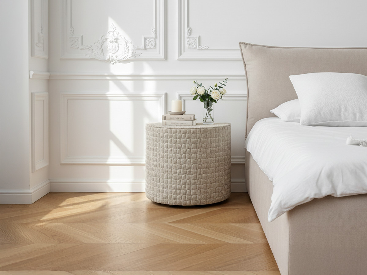 Lot de 2 chevets NOAM texturé recyclé marron — vue 4