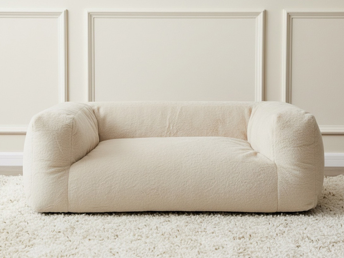 SALTO hondenmand van imitatiebont