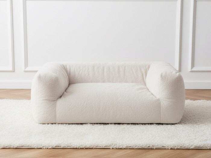 Canapé pour chien SALTO tissu imitation fourrure