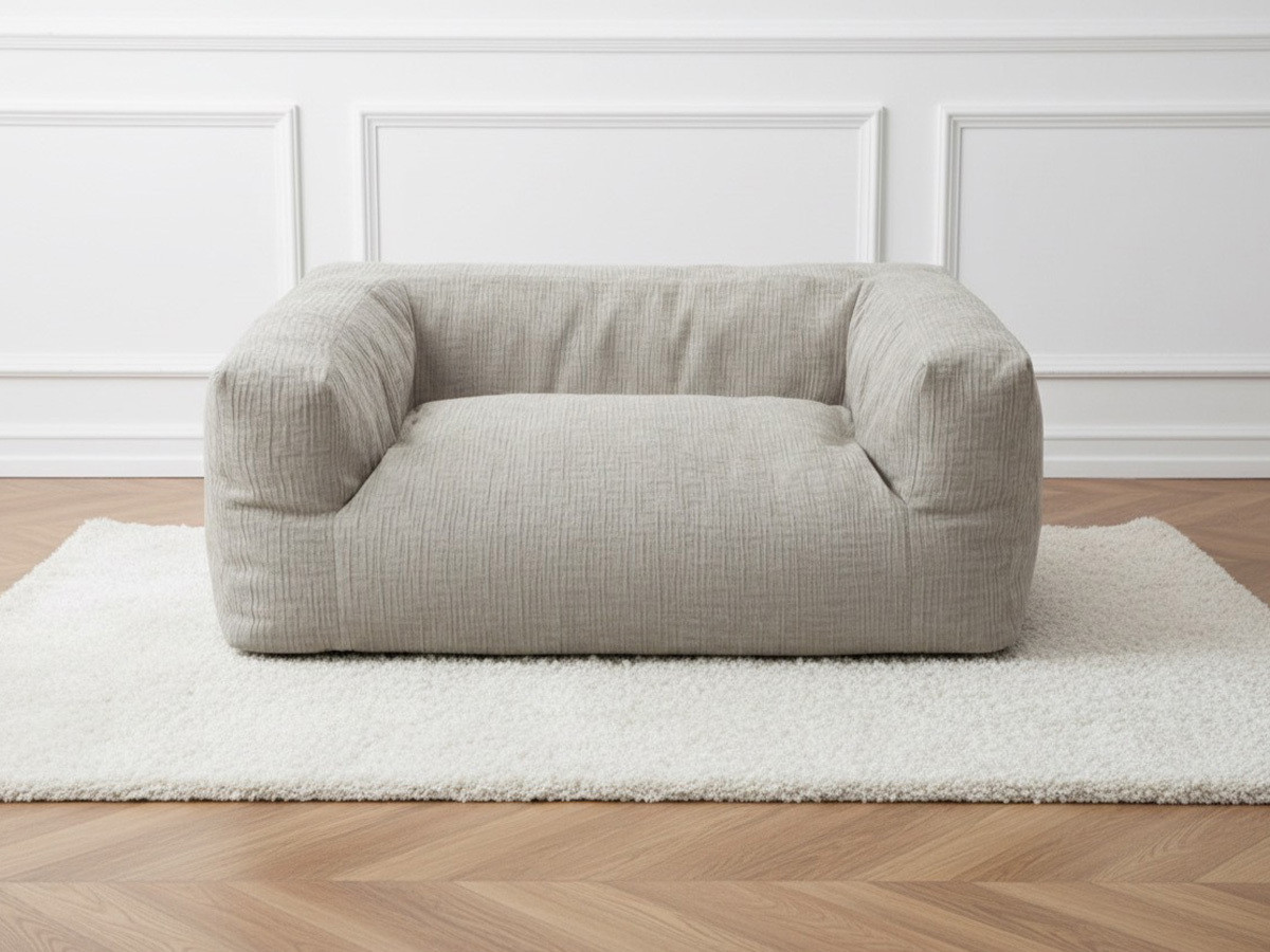 Panier pour chien SALTO texturé beige m (80cm)