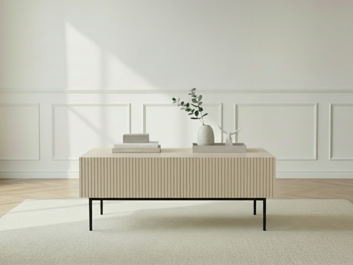 Table basse KASHA Pieds noir