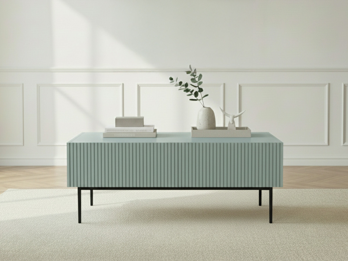 KASHA salontafel Zwarte poten