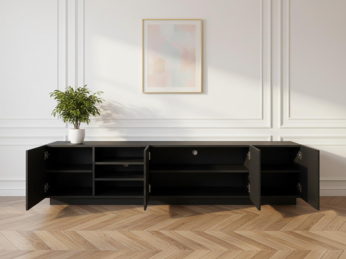 ALICE 200 cm tv-meubel met nissen