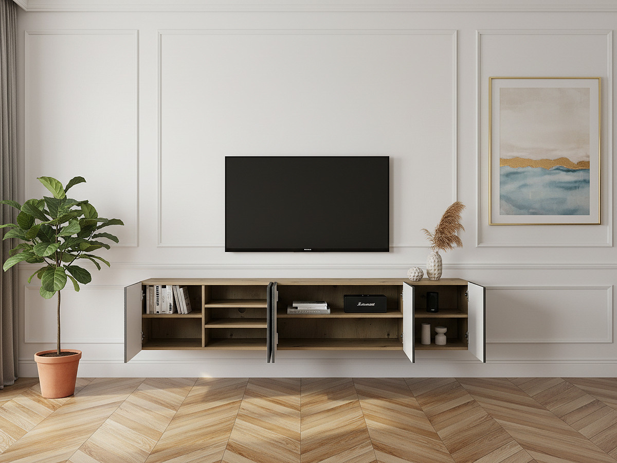 ALICE 200 cm wandmeubel