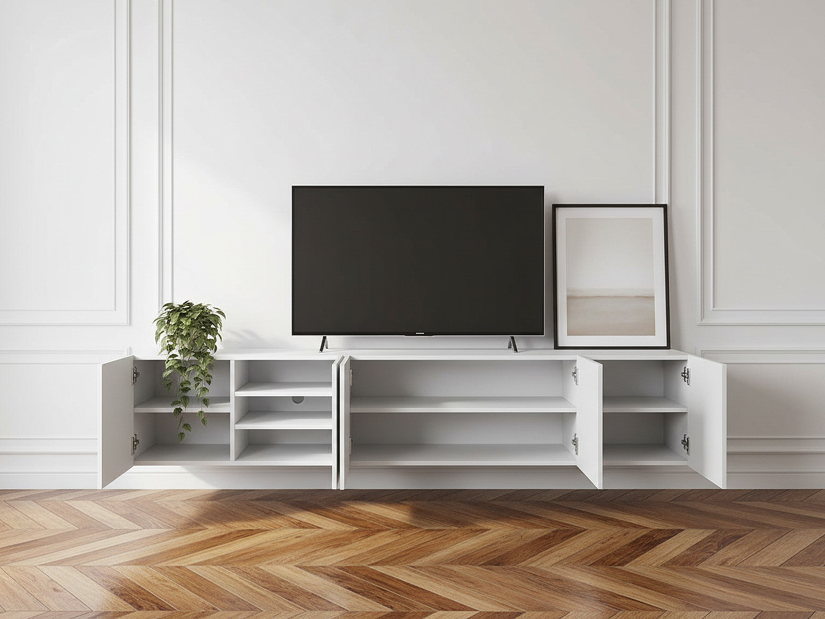 Meuble TV suspendu 200 cm ALICE