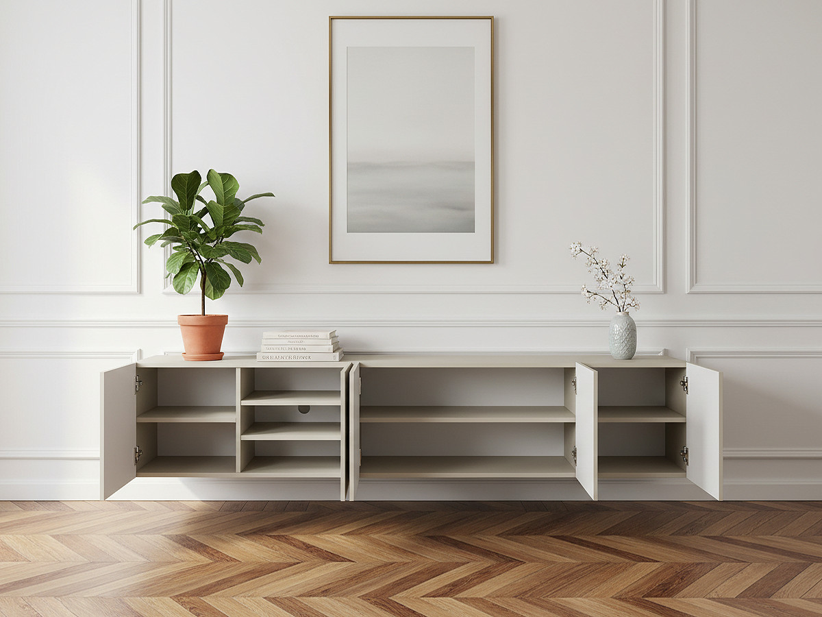 Meuble TV suspendu 200 cm ALICE