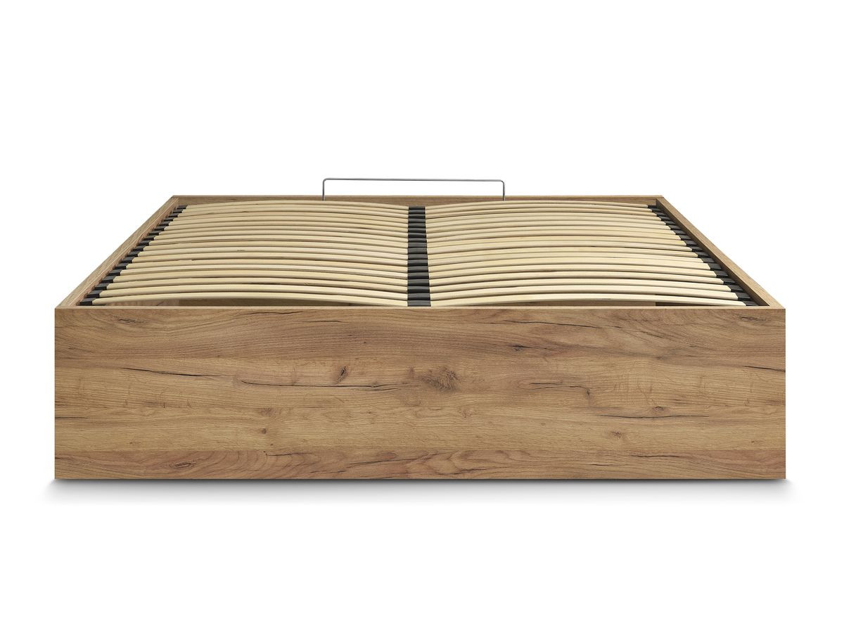 NIRA-kist in 160 x 200 cm, CAPUCINE-matras, warm RE-DREAM-dekbed in 240 x 260 cm, twee RE-DREAM-kussens in 60 x 60 cm