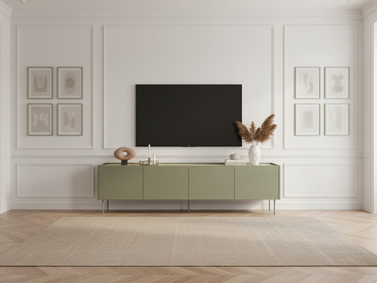 ATLAS 4-deurs tv-meubel 220 cm