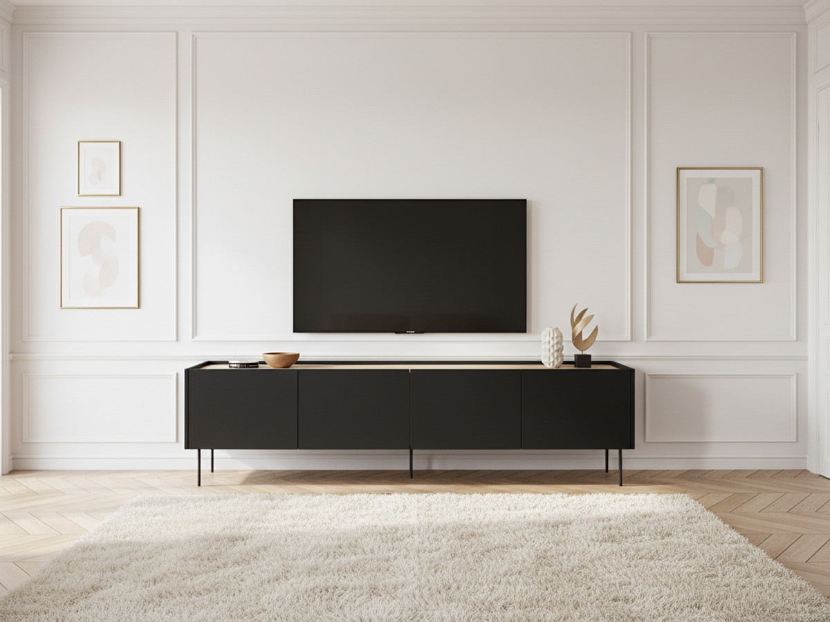ATLAS 4-deurs tv-meubel 220 cm