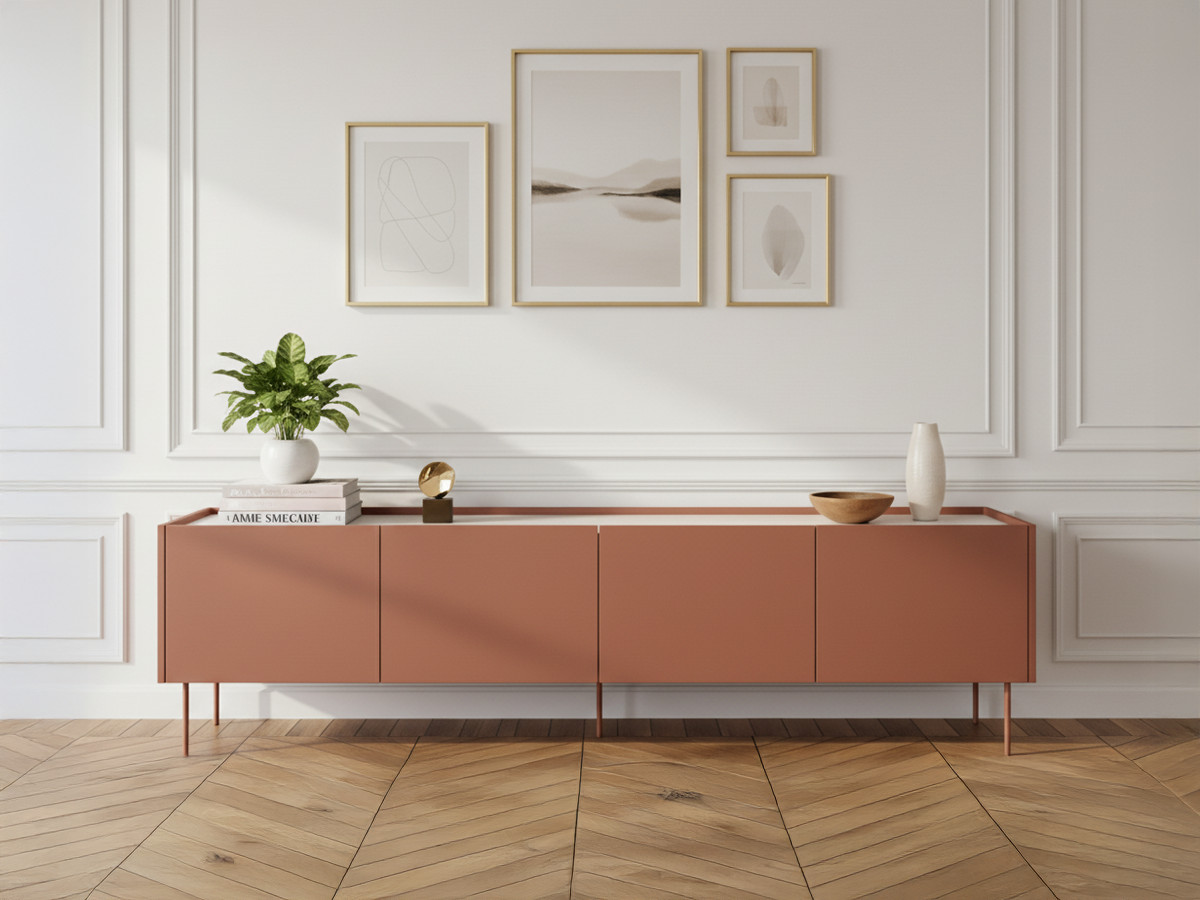 ATLAS 4-deurs tv-meubel 220 cm