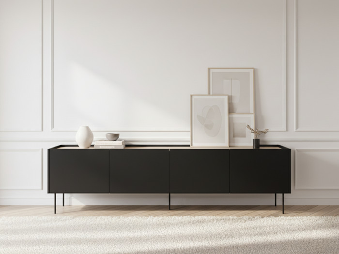 Meuble TV 4 portes 220 cm ATLAS