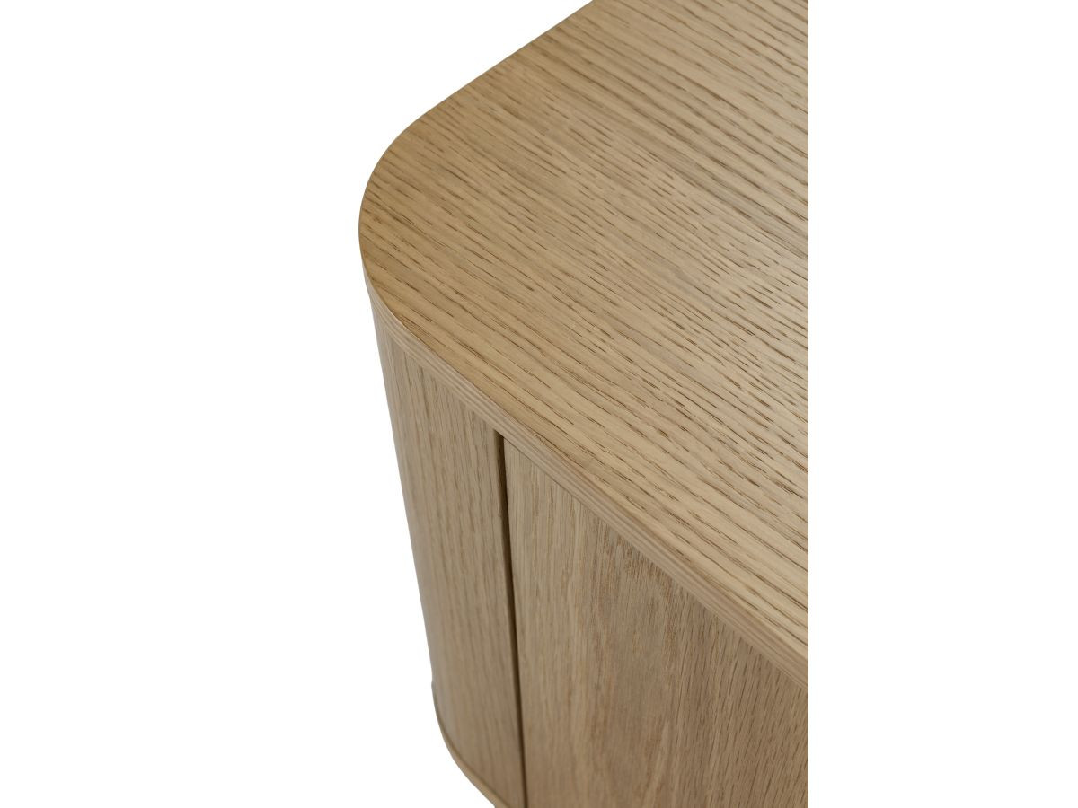 Ensemble MALO avec buffet 180 cm + meuble TV 180 cm placage chêne massif