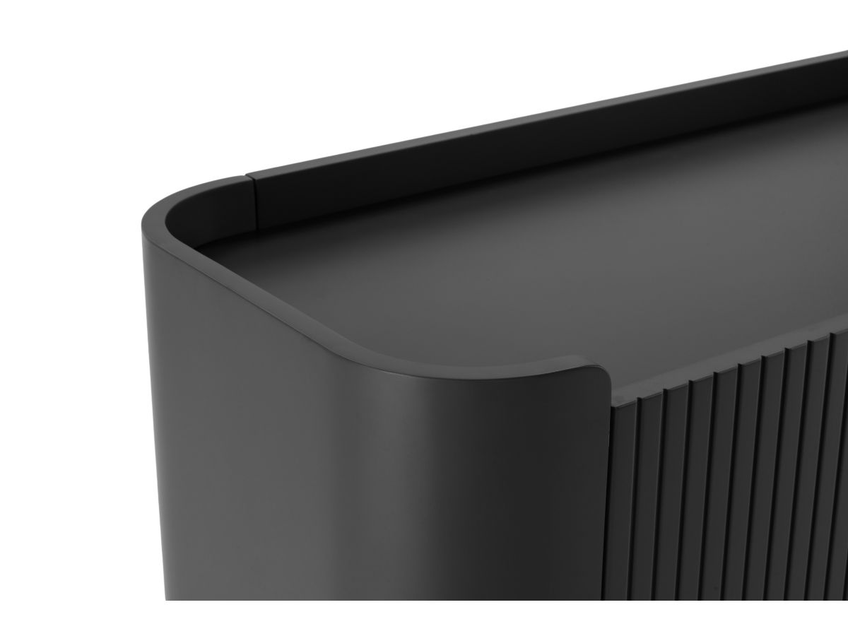 Ensemble JAY avec buffet 200 cm + meuble TV 180 cm effet tasseaux