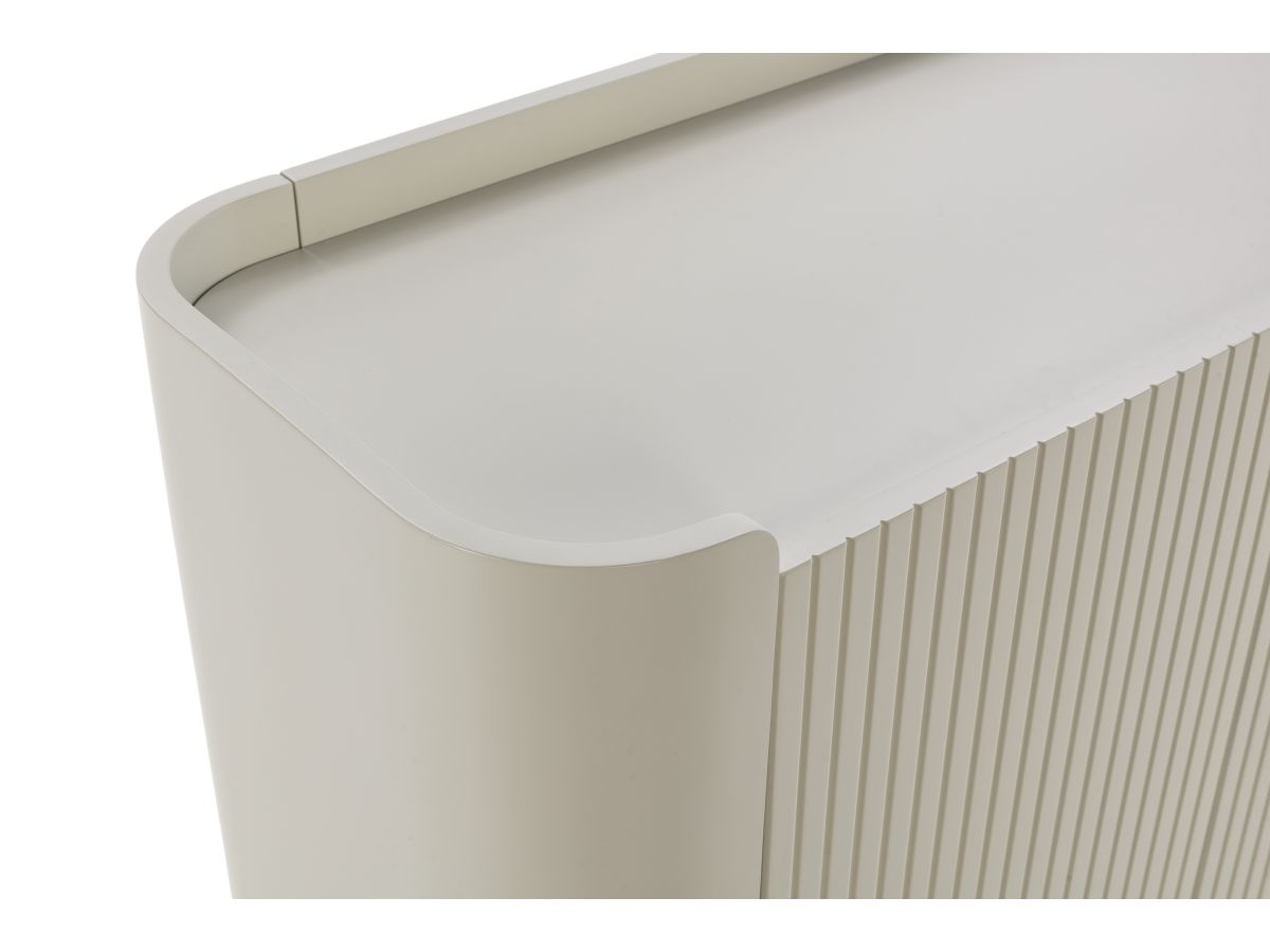 Ensemble JAY avec buffet 200 cm + meuble TV 180 cm effet tasseaux