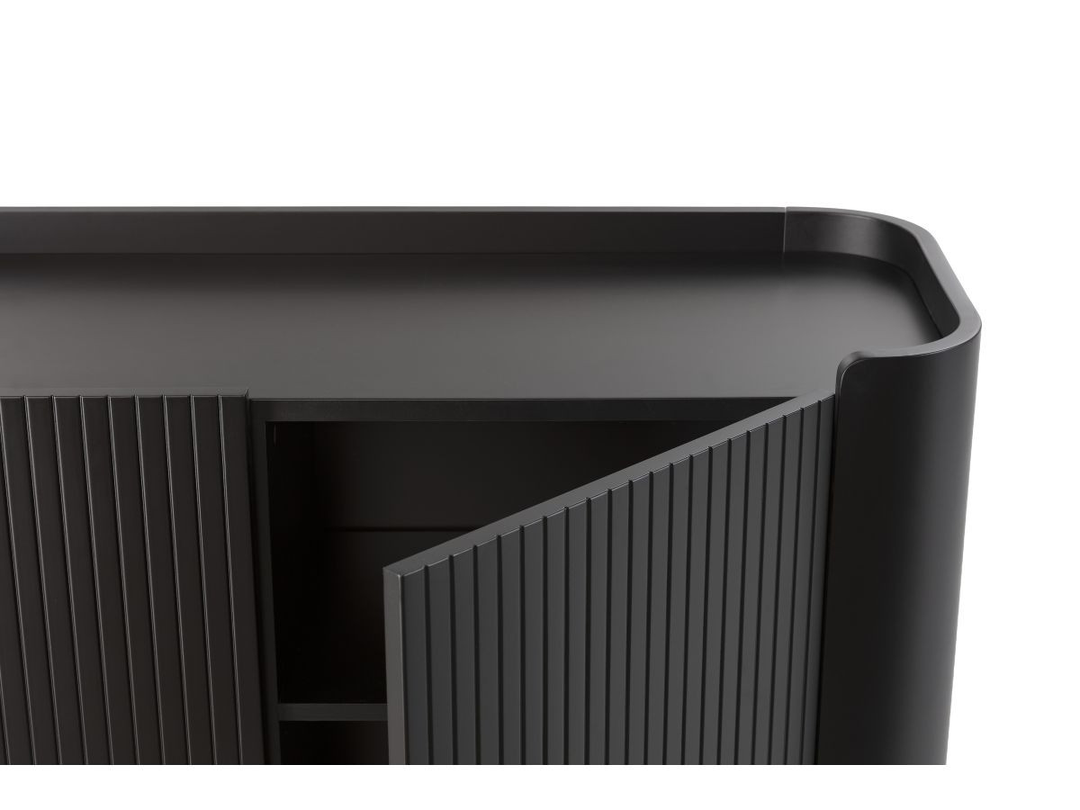 Ensemble JAY avec buffet 200 cm + meuble TV 180 cm effet tasseaux