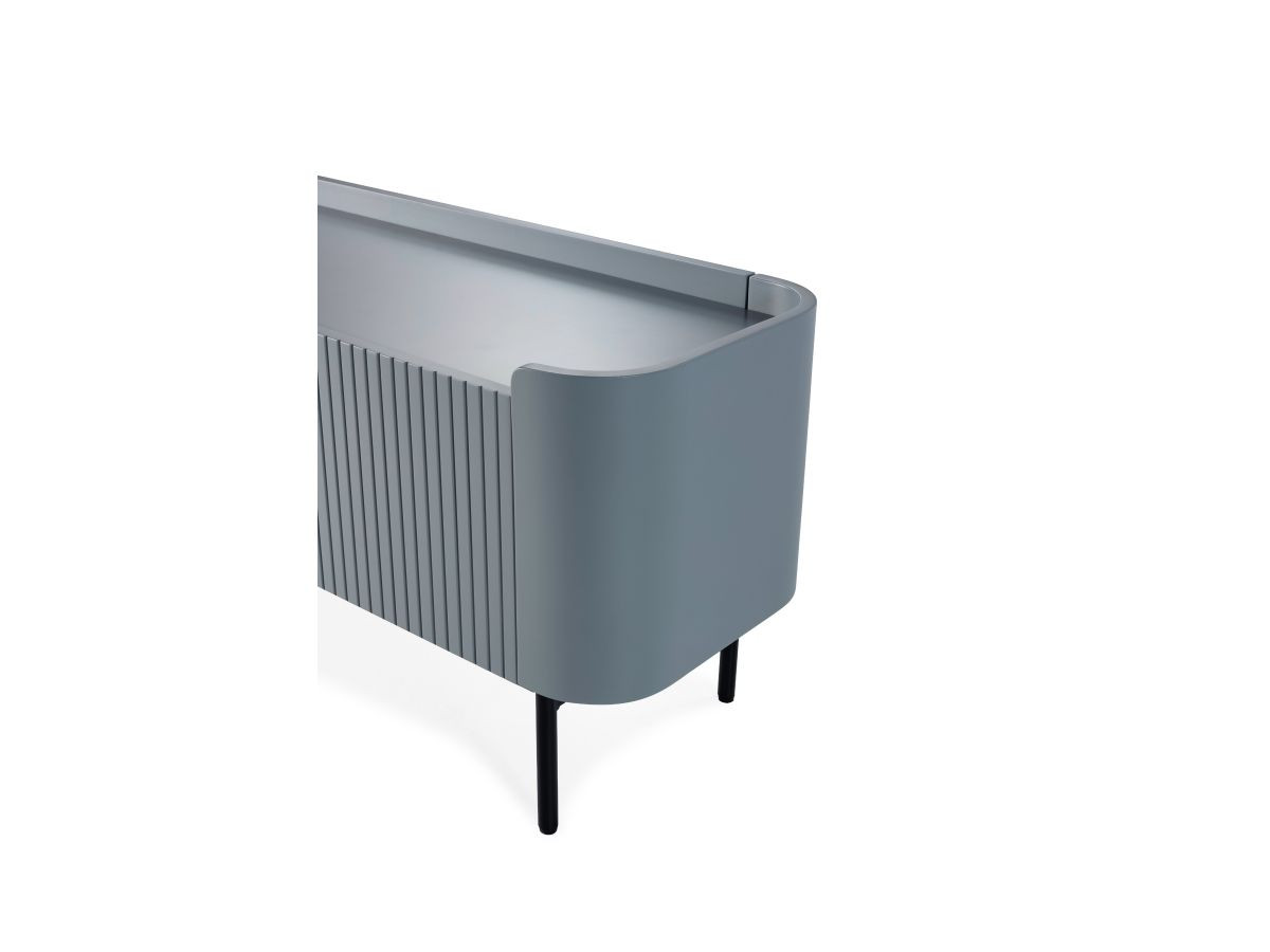 Ensemble JAY avec buffet 200 cm + meuble TV 180 cm effet tasseaux