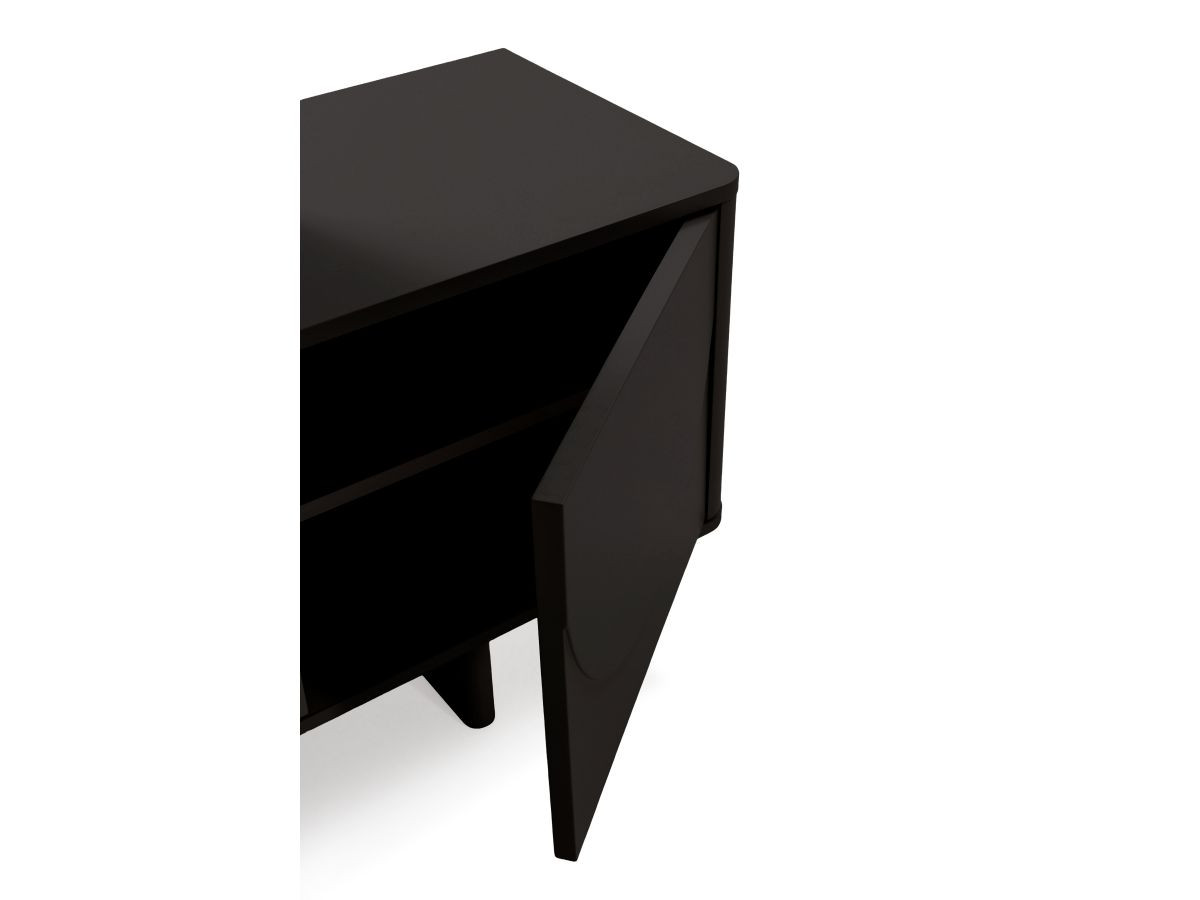 ESTEBAN set met 180 cm dressoir + 180 cm tv-meubel met geometrische vormen