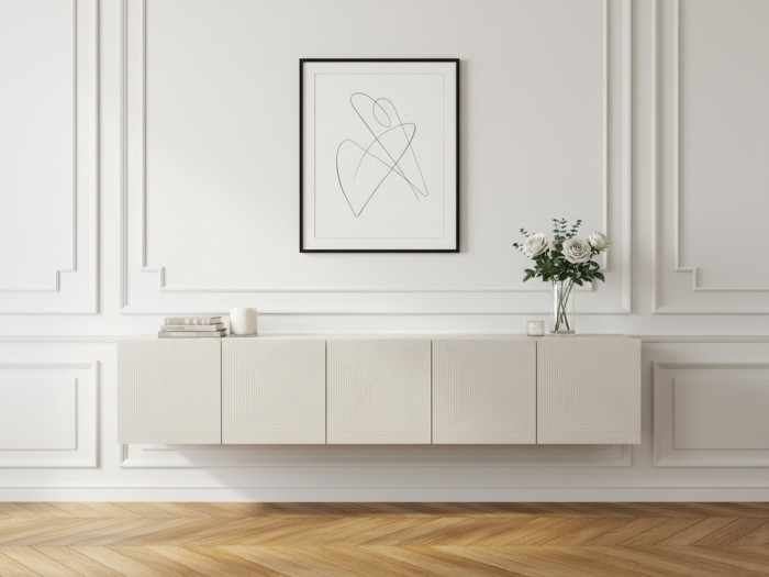 Meuble TV suspendu 200 cm ALICE