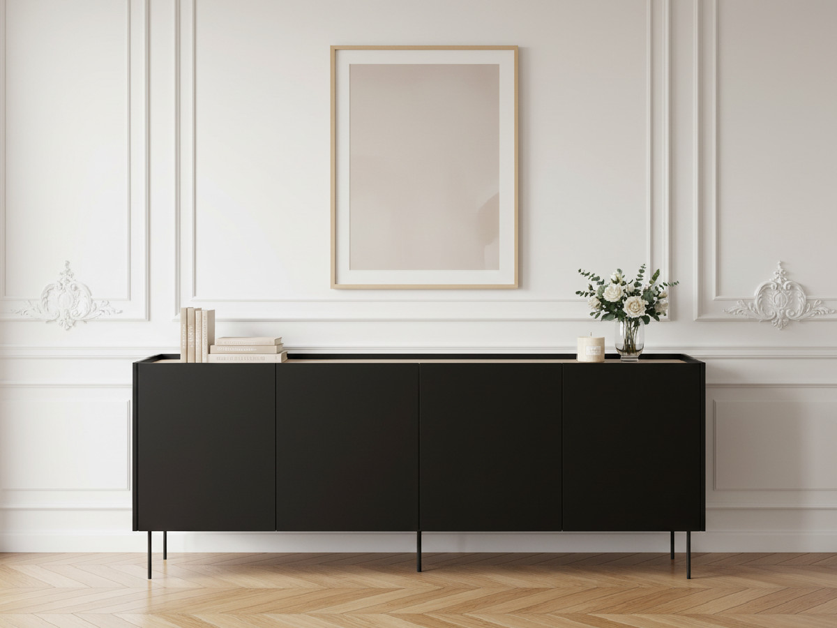 ATLAS 4-deurs dressoir 220 cm