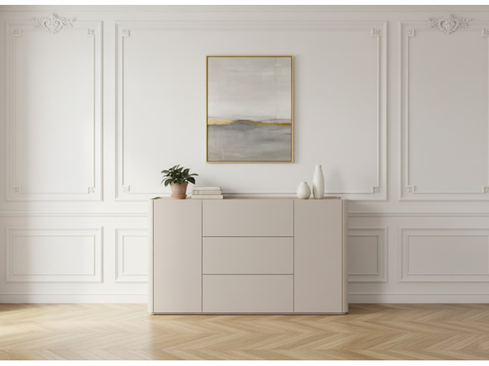 Buffet 2 portes 3 tiroirs 150 cm ANYA