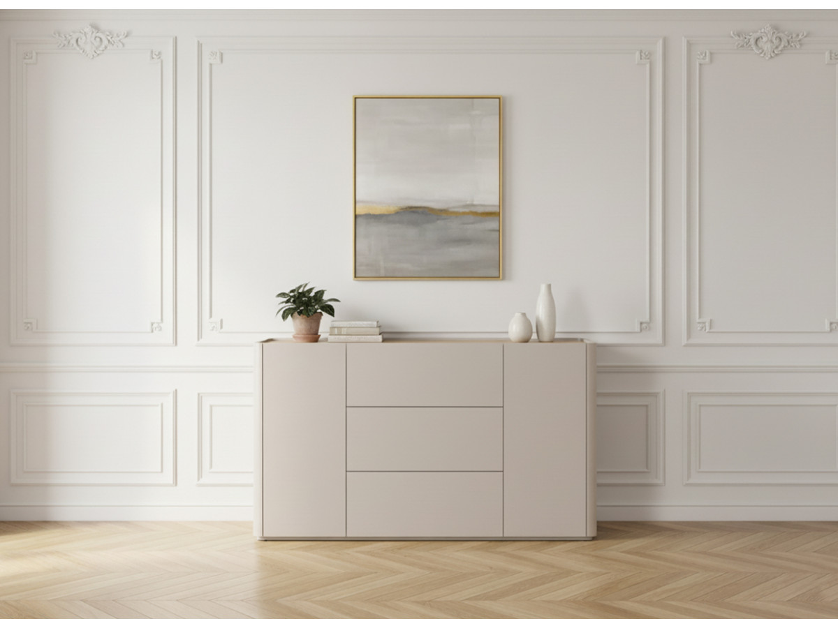 Buffet 2 portes 3 tiroirs 150 cm ANYA