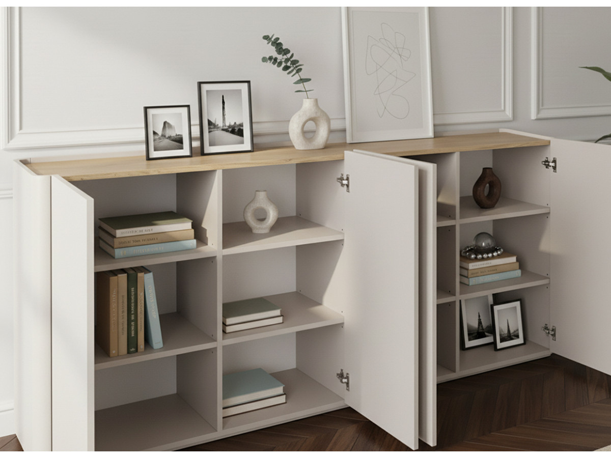 Buffet 4 portes 200 cm ANYRA
