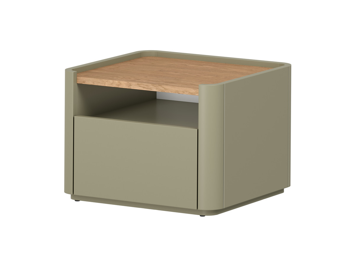 anyra nachtkastje met 1 lade gekleurd groente