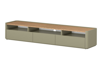 Meuble TV 1 porte 2 tiroirs 200 cm ANYRA