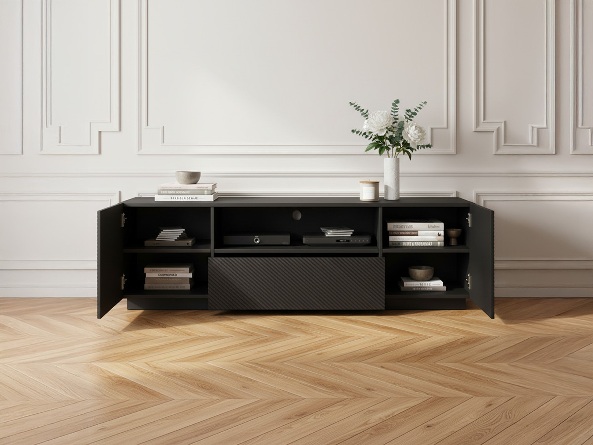 Meuble TV 167 cm ALICE avec niche