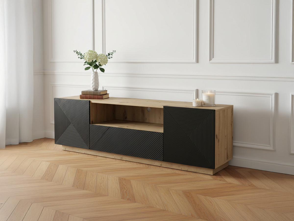 Meuble TV 167 cm ALICE avec niche