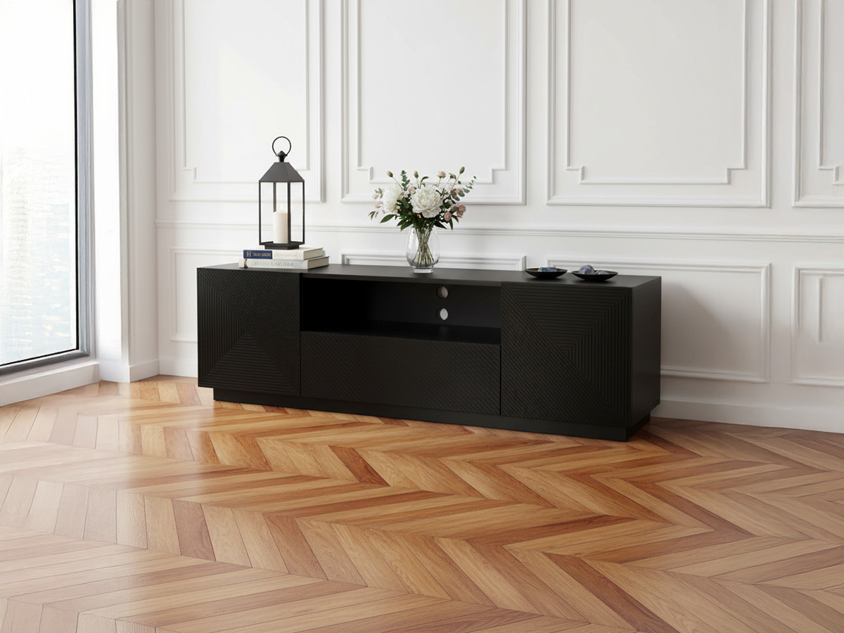 Meuble TV 167 cm ALICE avec niche