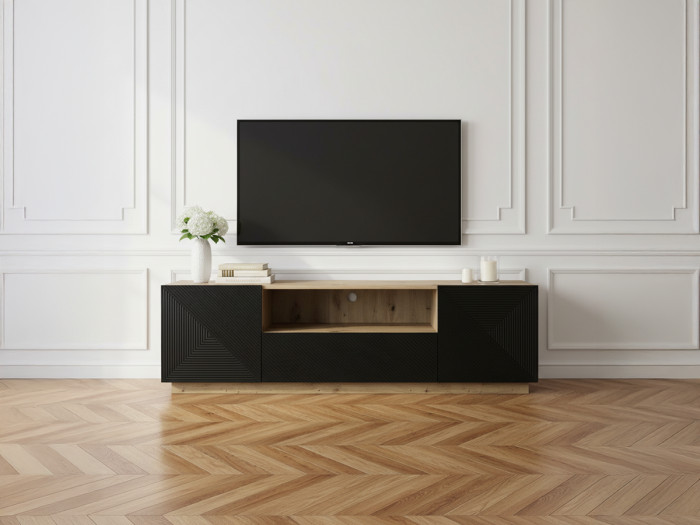 Meuble TV 167 cm ALICE avec niche