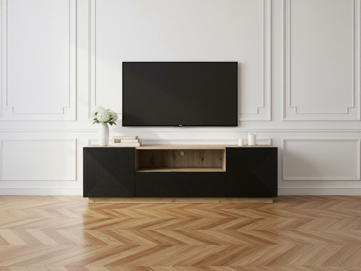 Meuble TV 167 cm ALICE avec niche