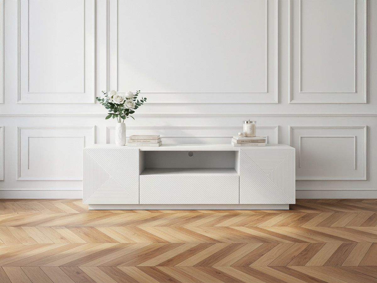 Meuble TV 167 cm ALICE avec niche