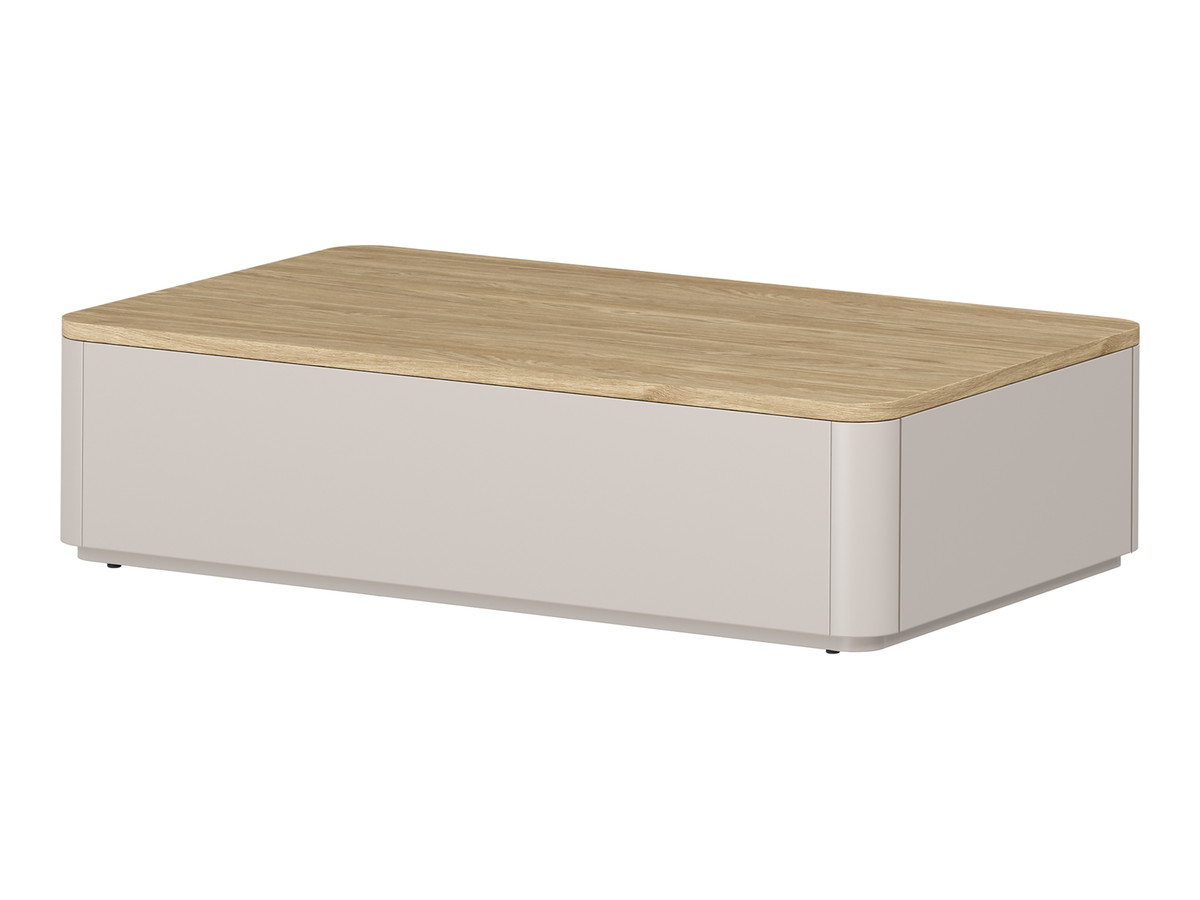 anyra salontafel met lades gekleurd beige