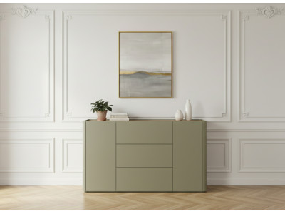 Buffet 2 portes 3 tiroirs 150 cm ANYRA