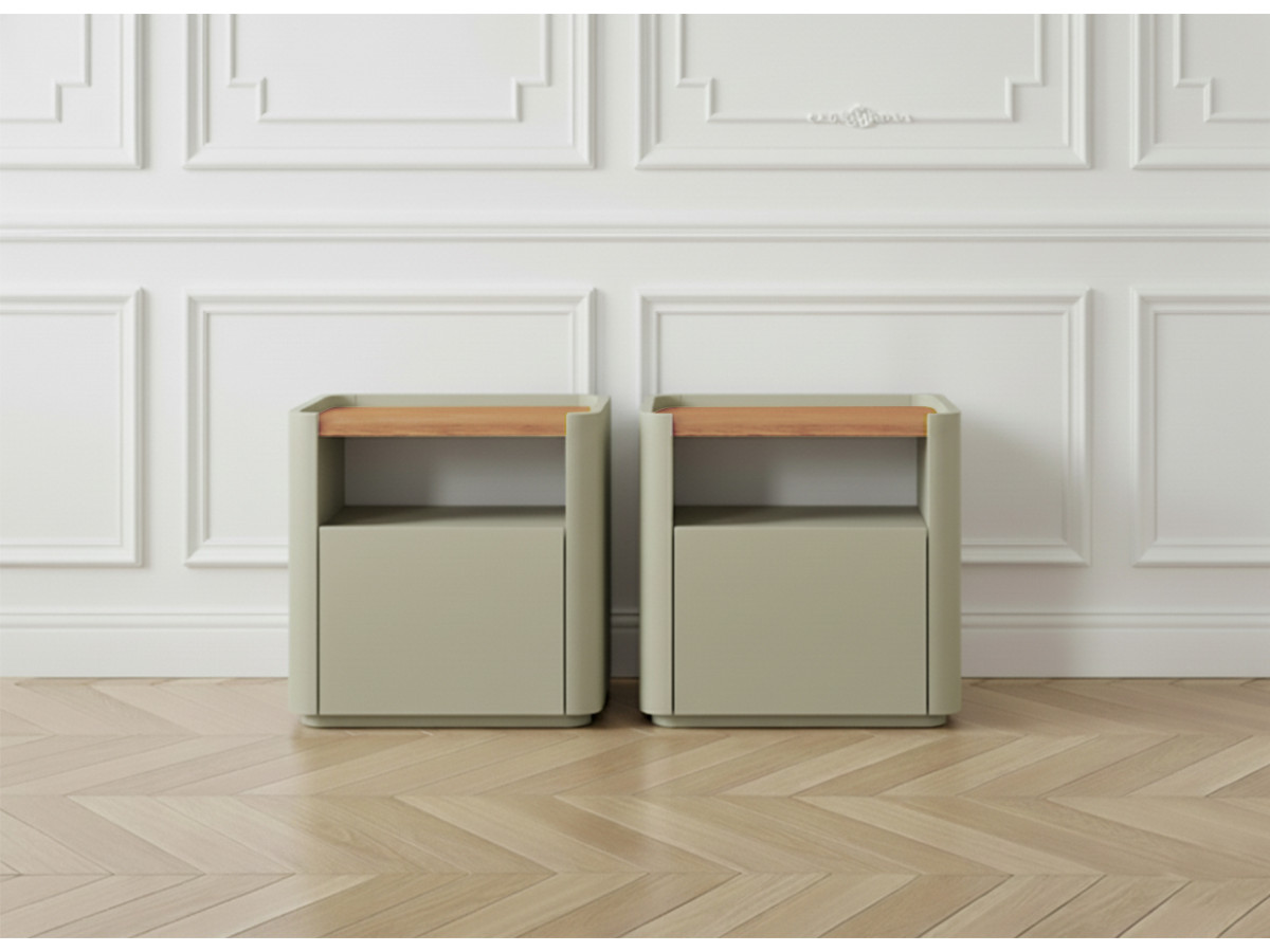 Set van 2 ANYRA nachtkastjes met 1 lade