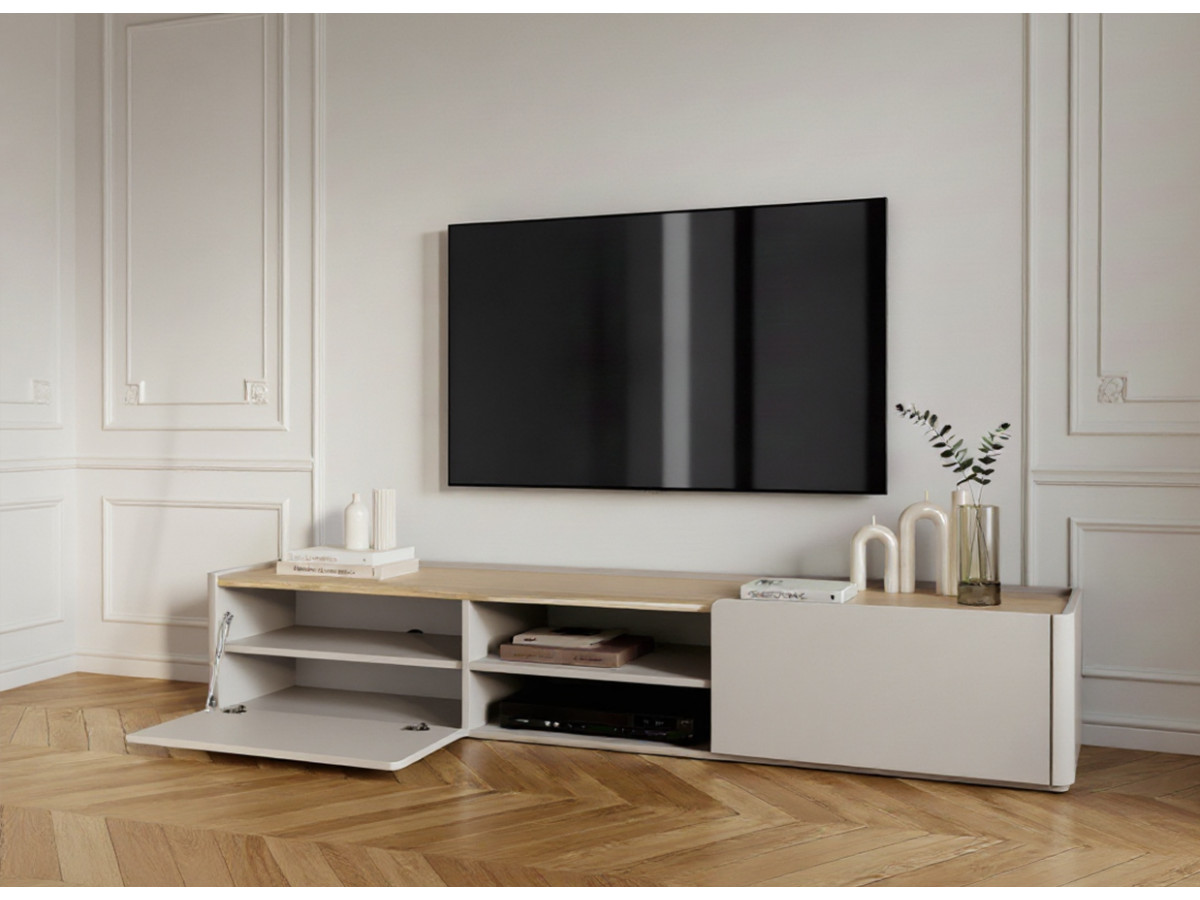 Meuble TV 1 porte 1 tiroir 170 cm ANYRA