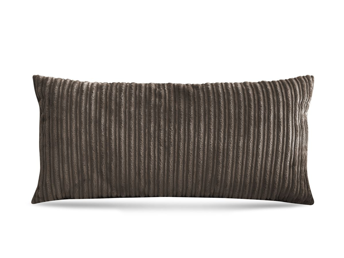 Coussin déhoussable AGLAE taupe — vue 4