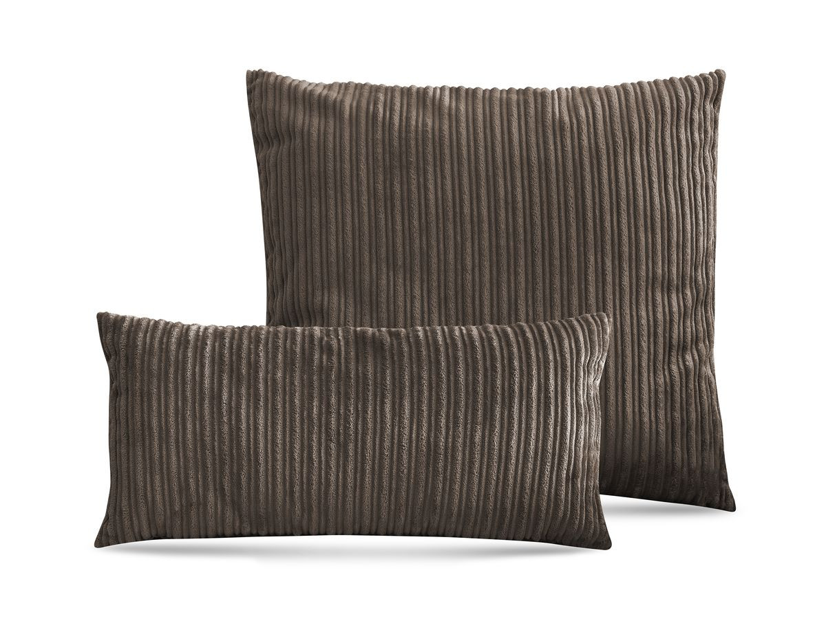 Coussin déhoussable AGLAE taupe — vue 6