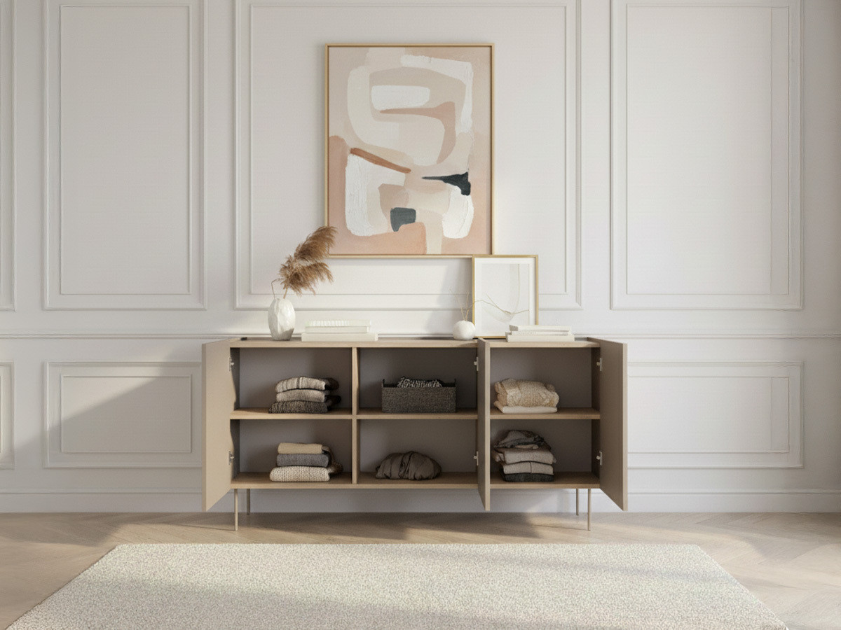 ATLAS 3-deurs dressoir 170 cm