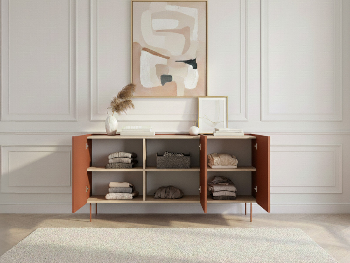 ATLAS 3-deurs dressoir 170 cm