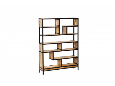 Etagère H.180 cm BEAUBOURG bois massif de manguier